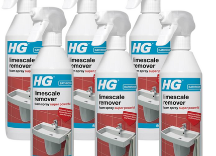 HG Limescale Remover Spray Super 500ml (Pack of 6)