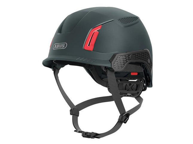 Abus Mechanical Spector-E Non-Vented Safety Helmet Titan Black