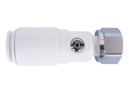 John Guest Speedfit White Plastic Service Valve 15mm X 1/2"