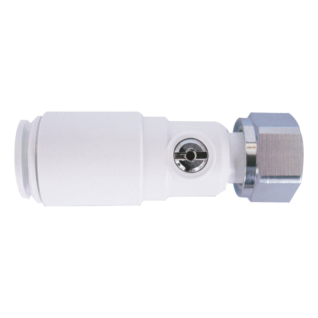 John Guest Speedfit White Plastic Service Valve 15mm X 1/2"