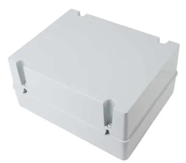 Gewiss 396mm X 316mm X 188mm Pvc Adaptable Box With Deep Lid Grey Ip56