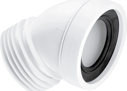 McAlpine WC-CON16 45° Angle Rigid WC Connector