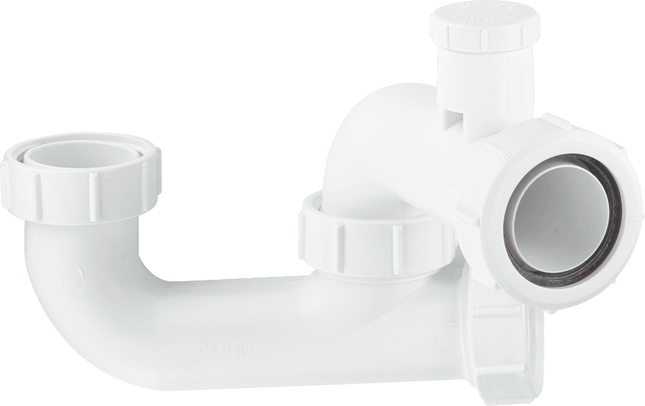 McAlpine SM10V 50mm Seal Anti-Syphon Bath Trap with Cleaning Eye