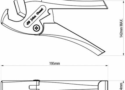 John Guest Speedfit Standard Pipe Cutter (Max 22mm)