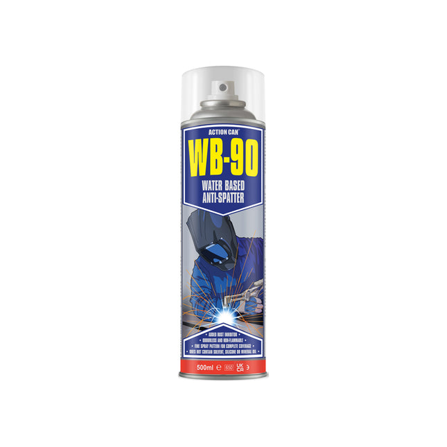 Action Can WB-90 Water Based Anti Spatter 500ml - Q99WB90000500015000 - Ideal for Welding