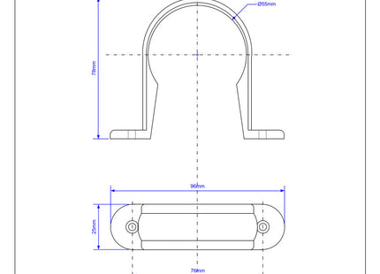 McAlpine Z30 2" Surefit Pipe Clip