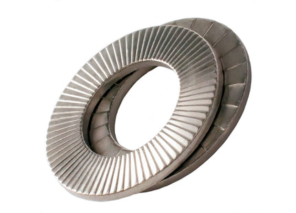 Heico Pairs of Wedge Lock Washers Delta Protekt Standard O/D - M12 (Box of 200)