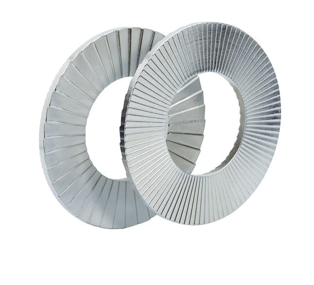 Heico Pairs of Wedge Lock Washers Delta Protekt Broad O/D - M20 (Box of 100)