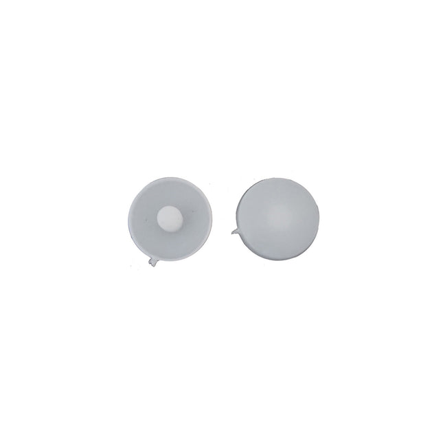 JCP Fixings Concrete Screw Cover Caps - White (Box of 1000)