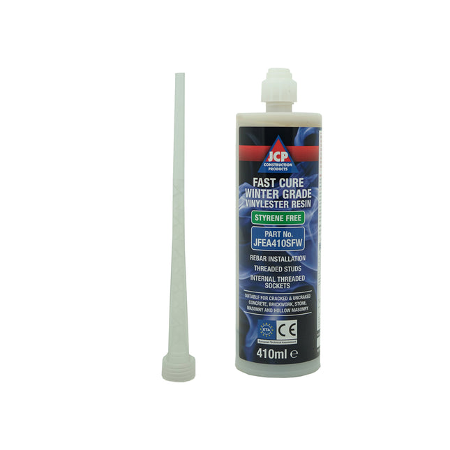 JCP Fixings Eta Option1 Vinylester Fast Cure Winter Grade Injection Resin CE - 410ml (Box of 12)