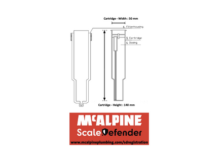 McAlpine Scale Defender 2X Refill Cartridges