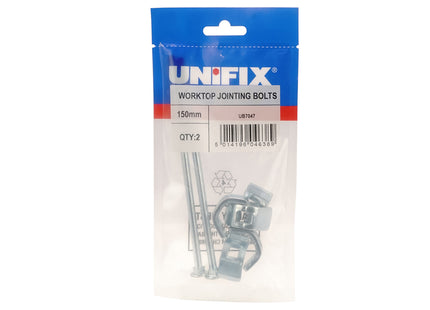 Unifix Worktop Jointing Bolts - 150mm (Box of 10)
