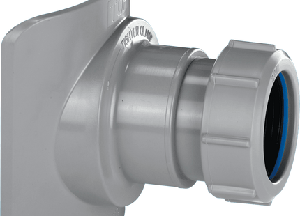 McAlpine BOSSCONN110T-GR Black Mechanical Soil Pipe Boss Connector