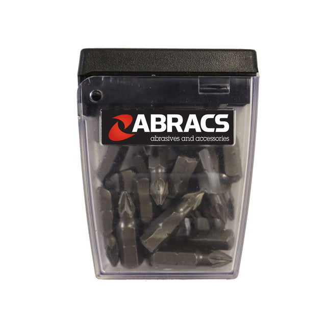 Abracs PH2 Screwdriver Bits - 25mm, 5 x 25pc - ABPH205