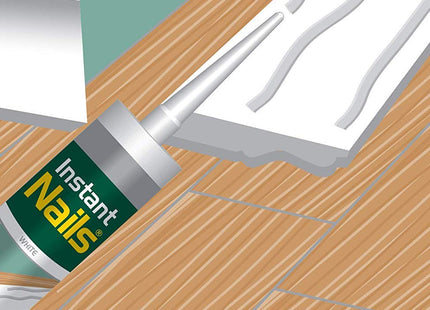 Everbuild Instant Nails High Strength Quick Grab Panel Adhesive 290ml (Pack of 4)