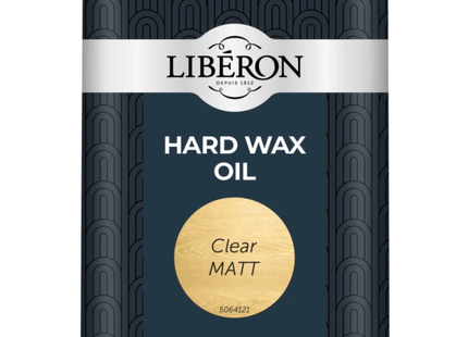 Liberon Hard Wax Oil Clear Matt 1 Litre