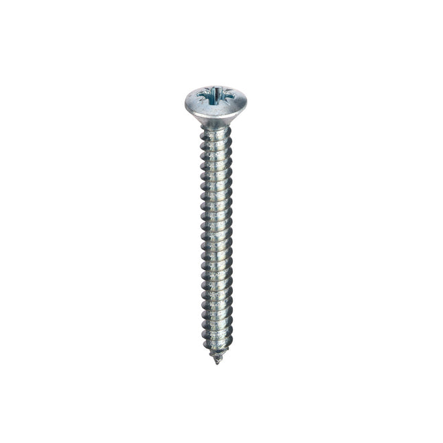 Unifix Self-Tapping Screws Pozi Raised Head AB DIN 7983-C-Z Bright Zinc Plated - 6G x 3/4" (3.5 x 19Mm) (Box of 1000)