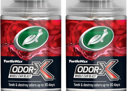 Turtle Wax Odor-X Whole Car Blast Cherry 100ml (Pack of 2)