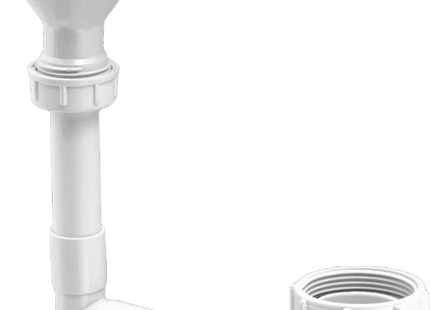 McAlpine TUNKIT-3 WC Overflow Kit with Tun Dish Overflow into flush pipe.