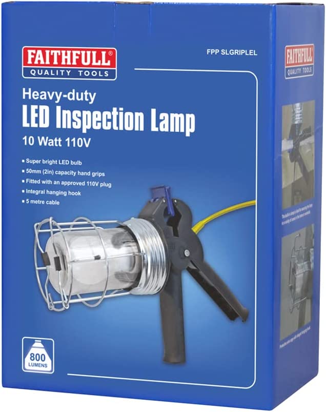 Faithfull Power Plus Heavy-Duty Inspection Lamp 110V