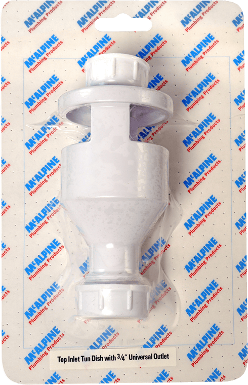 McAlpine CARD-57 Top Tun Dish With ¾" Outlet - TUN-4