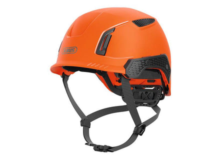 Abus Mechanical Spector Vented Safety Helmet Orange
