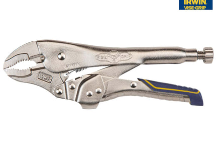 Irwin Vise-Grip 10Wr Fast Release Curved Jaw Locking Pliers With Wire Cutter 254Mm (10In)