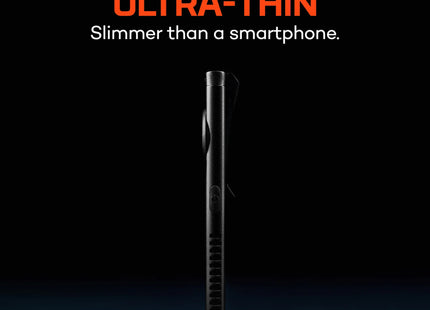 Nebo Slim Mini UV Rechargeable LED Flashlight (Black) 150 Lm
