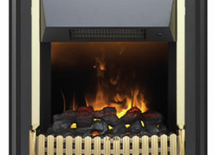 Dimplex Ropley Optimyst Electric Inset Fire - Brass