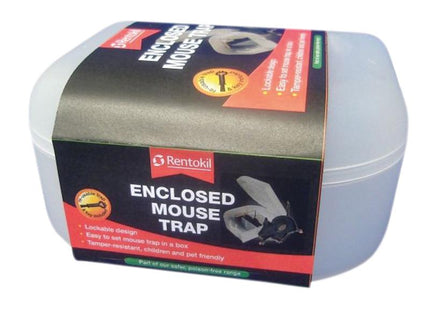 Rentokil Enclosed Mouse Trap (Pack of 3)