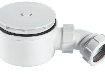 McAlpine ST90WH10-70 90mm Shallow Shower Trap - 70mm High