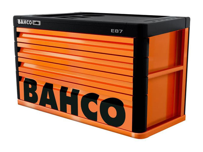Bahco Premium E87 Storage Hub Top Chest With 4 Drawers - 1487K4 - Organise Your Tools
