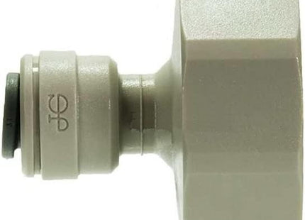 John Guest 15mm Pipe to 1/4 Inch Pushfit Fridge Water Filter Pipe Adapter