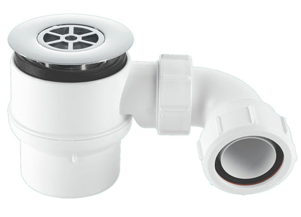 McAlpine STW8-95 50mm Water Seal Shower Trap with Universal Outlet