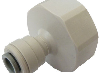 John Guest 15mm Pipe to 1/4 Inch Pushfit Fridge Water Filter Pipe Adapter