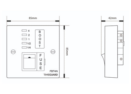 TimeGuard FBT4 Timer Switch, 230 V, Multi
