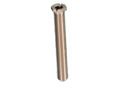 McAlpine BRBOLT90 Brass Ferrule 90mm (M12 Thread) - Nickel Finish