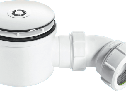 McAlpine ST90CB10-HP 90mm x 50mm Water Seal Shower Trap with 2" Universal Outlet