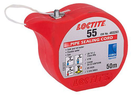 Primaflow Loctite Threadseal 55 - 50M Roll - SEL37372 - Thread Sealing Solution