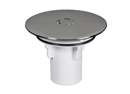 McAlpine ST90CPTOP+TUBE 80mm Water Seal Resealing Shower Trap with Multifit Outlet