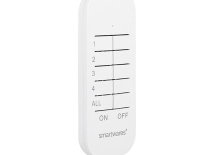 Smartwares SH4-90152 BASIC Remote: 4 Channels Master Function 433 MHz