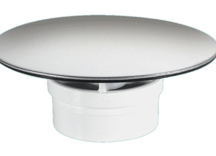 McAlpine Mushroom Flange Only for Chrome Shower Trap  85mm Flange      STW85SSM