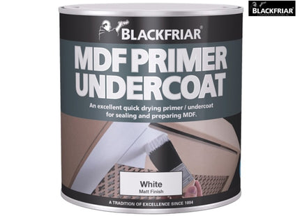 Blackfriar Quick Drying Mdf Acrylic Primer Undercoat 500Ml