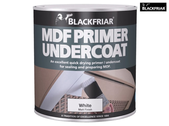 Blackfriar Quick Drying Mdf Acrylic Primer Undercoat 500Ml