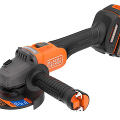 Black + Decker BCG6L8D13 Powerconnect Brushless Angle Grinder 18V, 2.0Ah Li-Ion - Ideal for DIY