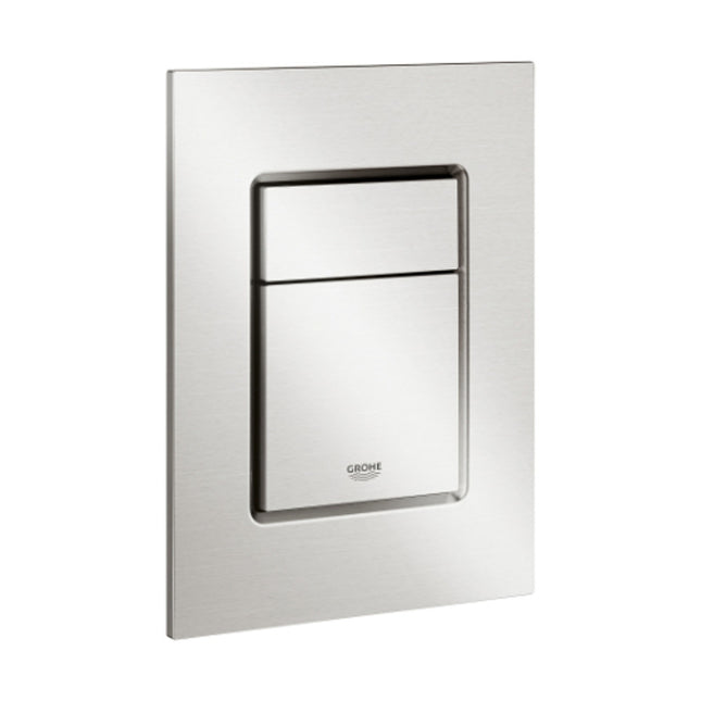 Grohe Skate Cosmo Small Flush Plate Supersteel - 37535DC0 - Modern Bathroom Accessory