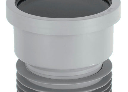 McAlpine DC1-GR Grey 4"/110mm Drain Connector