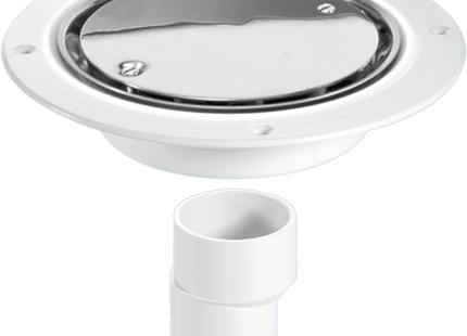 McAlpine USG2SS Untrapped Gully, Clamp Ring and Cover Plate, 2" Vertical Outlet and 2" x 1½" Socket Reducer