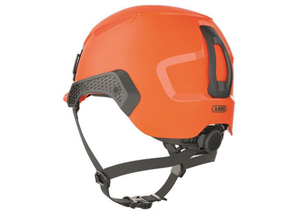 Abus Mechanical Spector-E Non-Vented Safety Helmet Orange