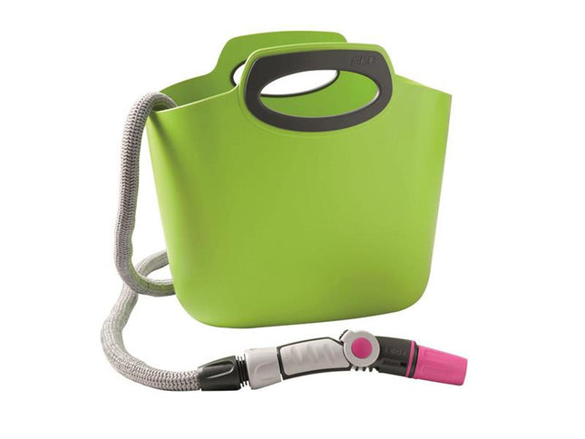 Hozelock Aquapop Self-Extending Hose 30M Lime - 100-010-426 - Convenient Watering Solution